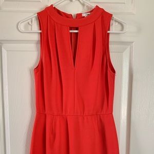 Bar lll Coral/Red Dress Size M.